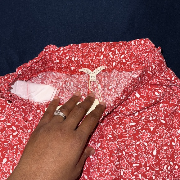 NWT SIZE XS COPPER KEY FLORAL SHORTS - Picture 3 of 3